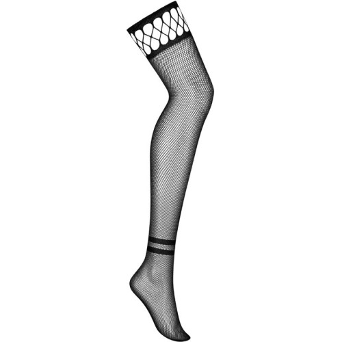 Obsessive S826 Stockings with Geometric Pattern