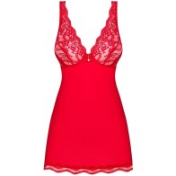 Obsessive Luvae Red Babydoll S/M for Seductive Nights