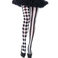 Leg Avenue Harlequin Tights - Elegant Style