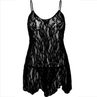 Leg Avenue Floral Lace Nightgown for Unequaled Elegance