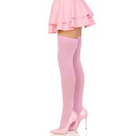 Leg Avenue Pink Nylon Thigh Highs