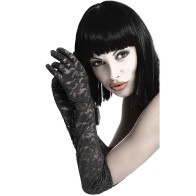 Chilirose Black Lace Gloves for Elegant Looks