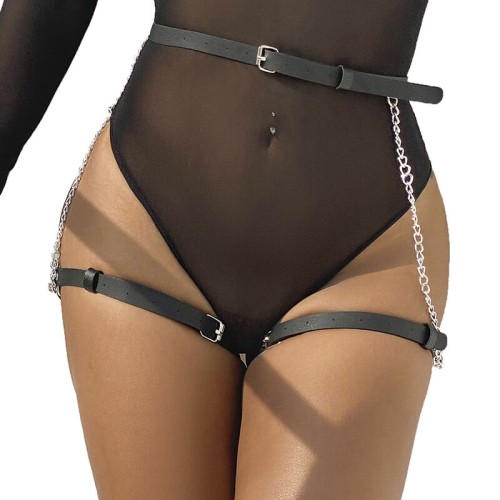 Subblime Leather Harness for Irresistible Appeal