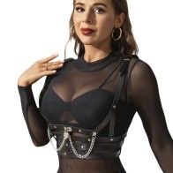 Arnés Forma Corset Sublime con Cadenas - La Seducción Definitiva