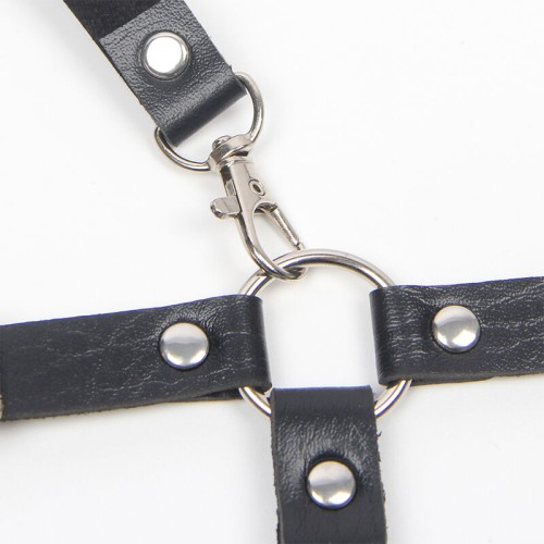 Sublime Leather Harness with Chain