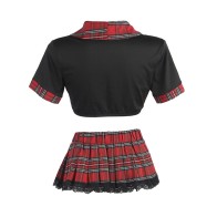 Sublime Sexy Schoolgirl Costume L/XL - Irresistible Appeal