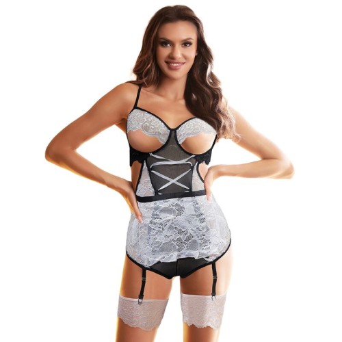 Sublime Maid Costume Body S/M - Flirty and Fun