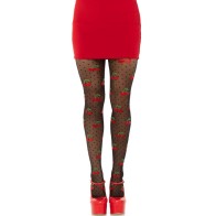 Leg Avenue Cherry Polka Dot Stockings