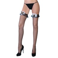 Livco Corsetti Fashion - Pearl Black Cf 17277 Medias Negro S/l