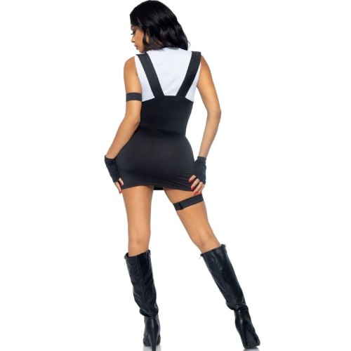 Leg Avenue Sexy SWAT Costume Black M/L