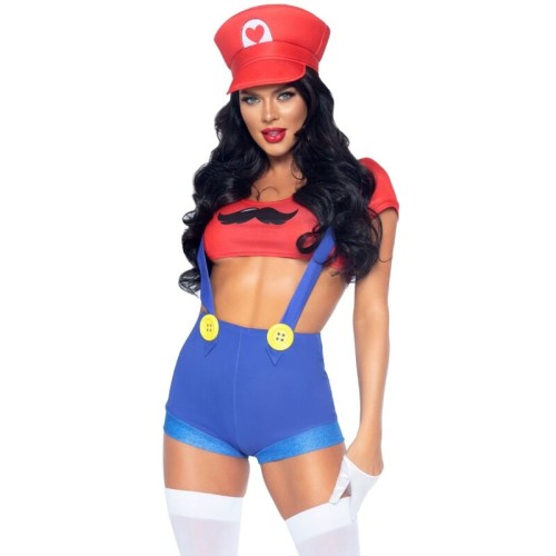 Disfraz Sexy Mario Bros para Noches Ardientes