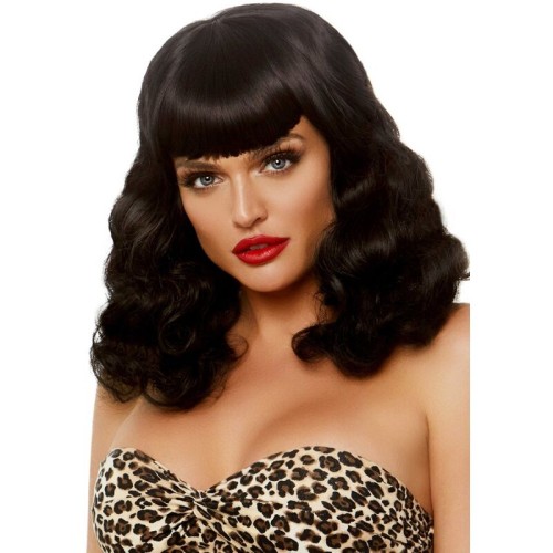 Leg Avenue Retro Curly Wig - Vibrant Party Accessory