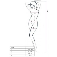 Bodystocking Negro Talla Única PASSION