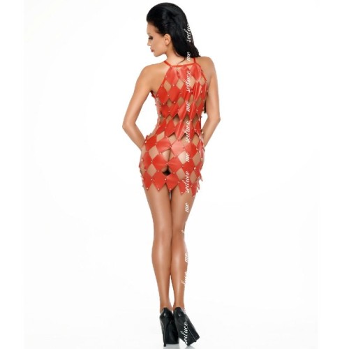 Me-Seduce Red Gwen Dress L/XL Exclusive