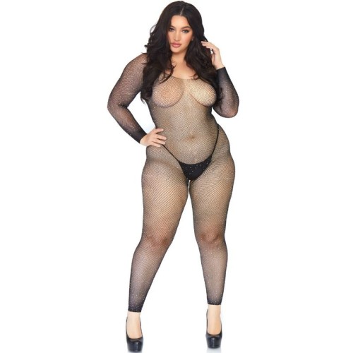 Leg Avenue Long Sleeve Sheer Bodystocking