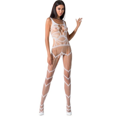 Bodystocking Mujer Passion BS058 Blanco