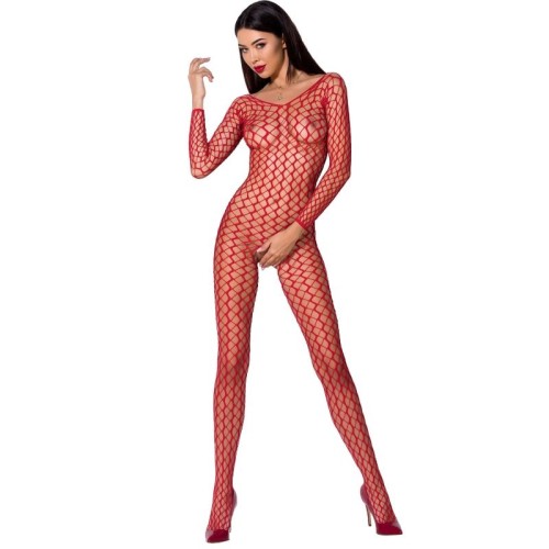 Passion Woman BS068 Bodystocking - Audaz Rojo