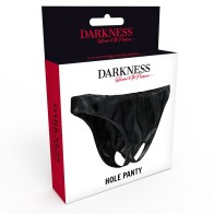 Darkness Unisex Open-Crotch Panties - Fetish Style