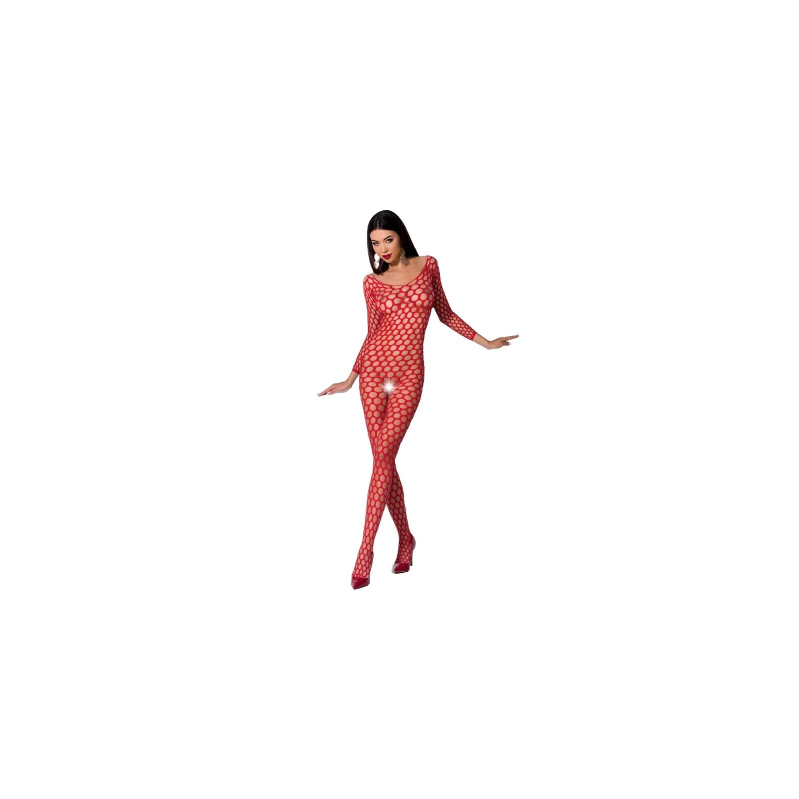 Bodystocking Rojo BS077 Passion Talla Única