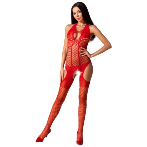 Passion BS079 Red Bodystocking One Size Sexy Lingerie