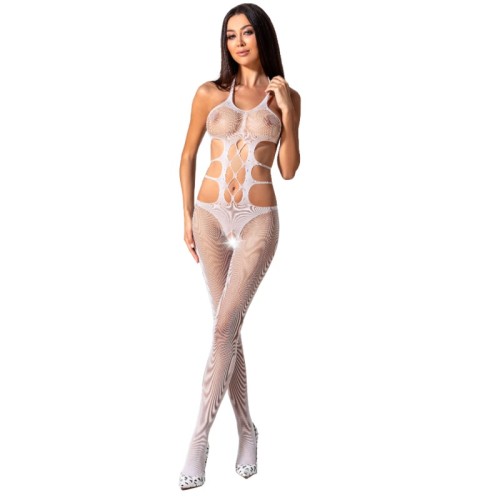 Passion - Woman BS084 Bodystocking Blanco