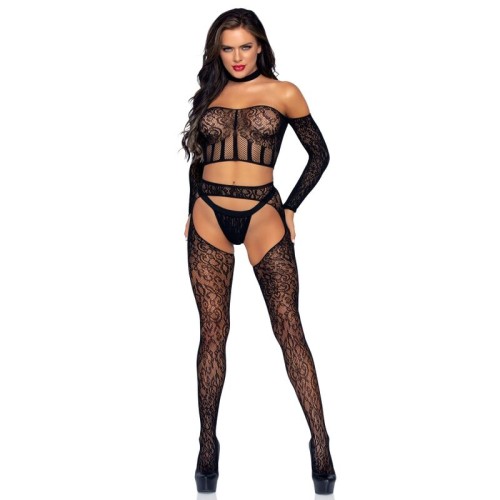 Leg Avenue Set Tres Piezas Talla Única