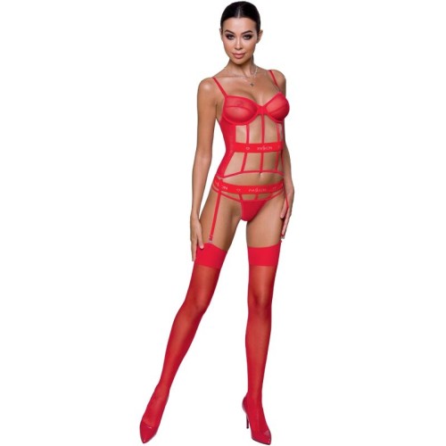 Passion Kyouka Corset Rojo - Conviértete En Una Seductora