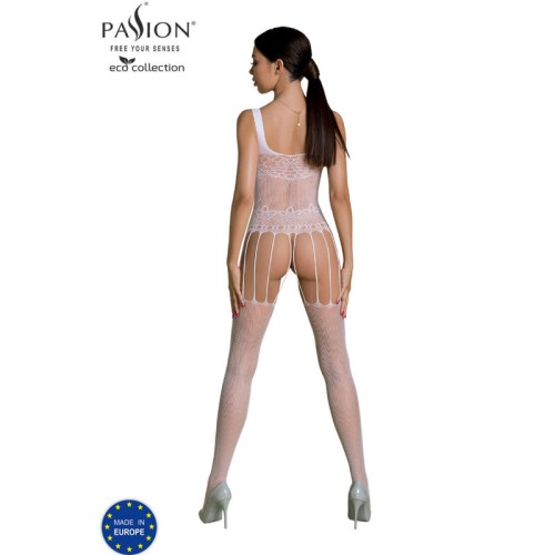 Passion Eco Collection Bodystocking White