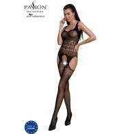 Passion Eco Collection Bodystocking BS005 Black