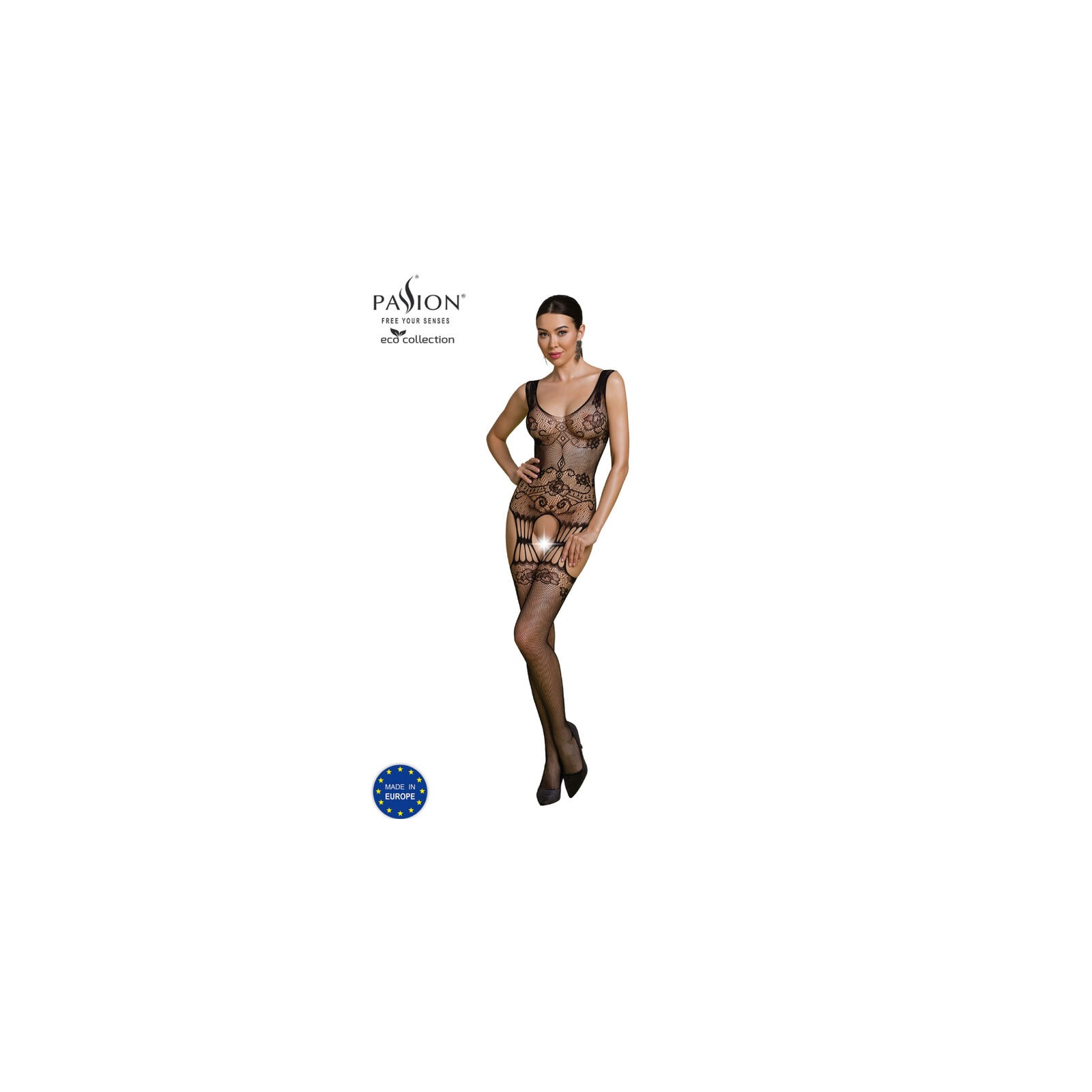 Passion - Eco Collection Bodystocking | Elegancia Sostenible