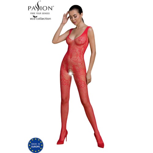 Passion Bodystocking Eco Rojo