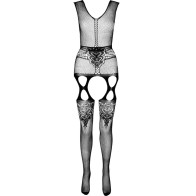 Passion - Bodystocking Eco BS014 Negro