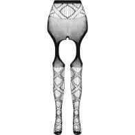 Passion - Eco Collection Bodystocking Eco S005 Blanco