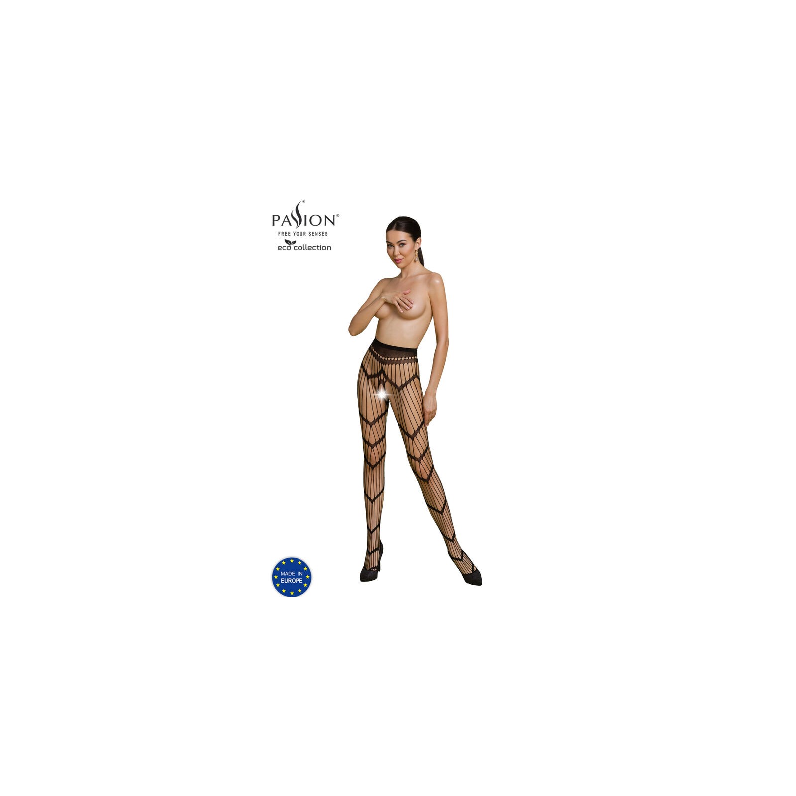 Passion Eco Collection Bodystocking for Eco-Friendly Seduction