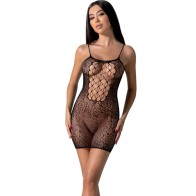 Passion - Bs096 Bodystocking Negro Talla Única - Ropa Sensual