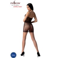 Passion - Bs096 Bodystocking Negro Talla Única - Ropa Sensual