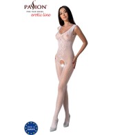 Passion Bs098 Bodystocking White - Seductive Lingerie Piece