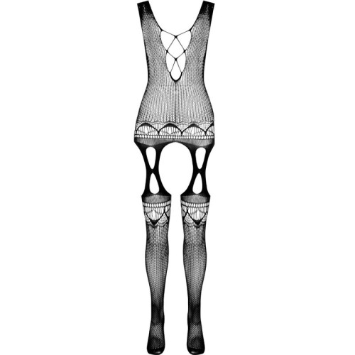 Passion BS099 Black Bodystocking - One Size Elegance