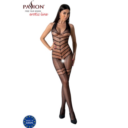 Passion BS100 Black Bodystocking - Sensual Lingerie