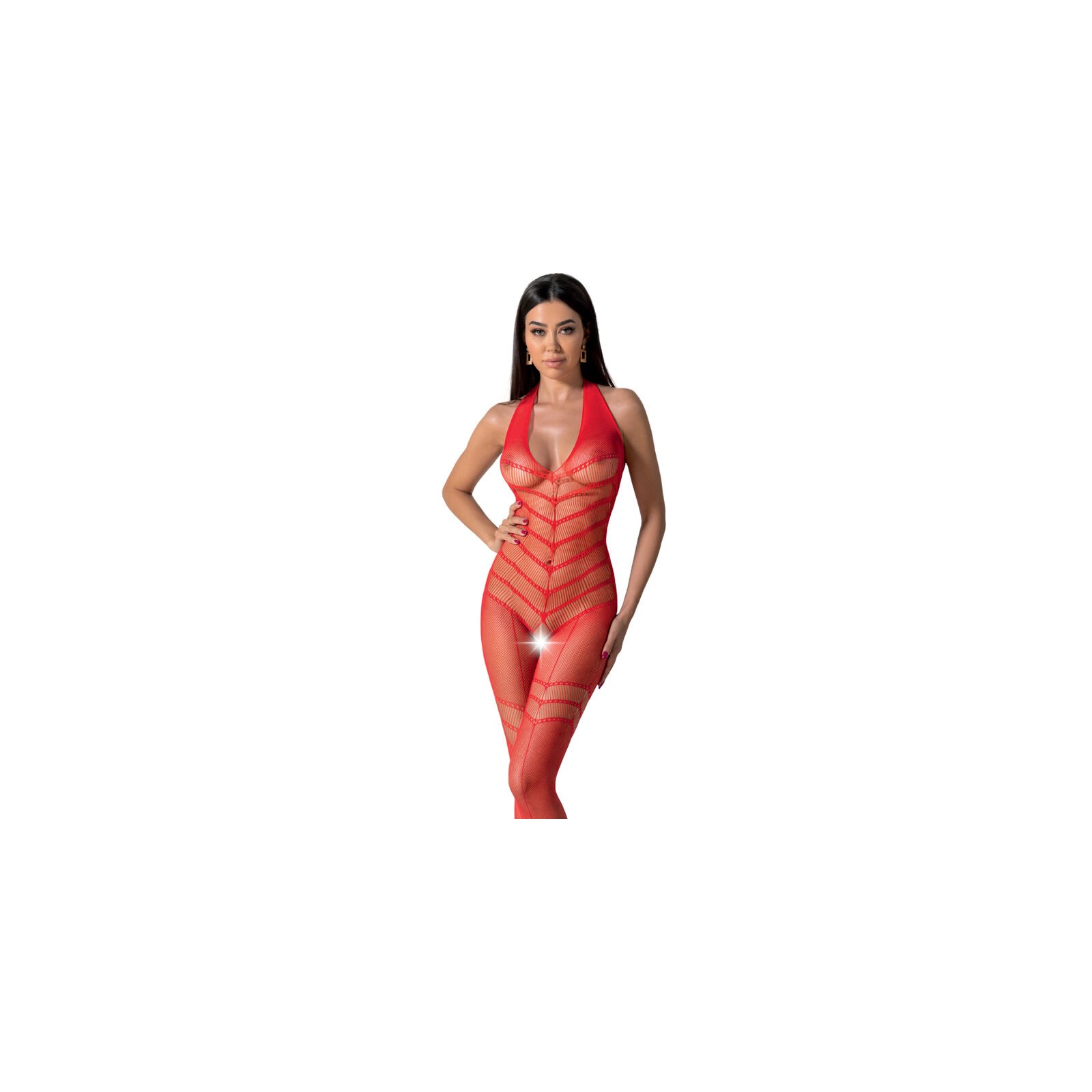 Passion Red Bodystocking for Ultimate Sensuality