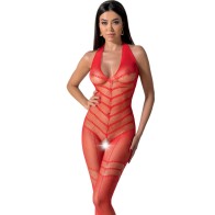 Passion Red Bodystocking for Ultimate Sensuality