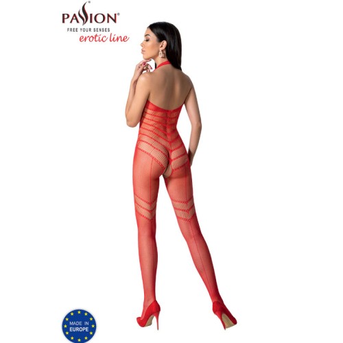 Passion Red Bodystocking for Ultimate Sensuality