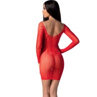 Passion - Sensual Bodystocking Rojo para Impresiones Inolvidables