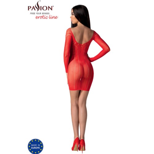 Passion - Sensual Bodystocking Rojo para Impresiones Inolvidables