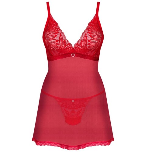 Obsessive Chilisa Babydoll & Thong - Seductive Lingerie