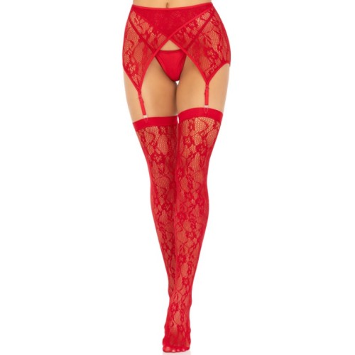 Leg Avenue Lace Thigh-High Stockings