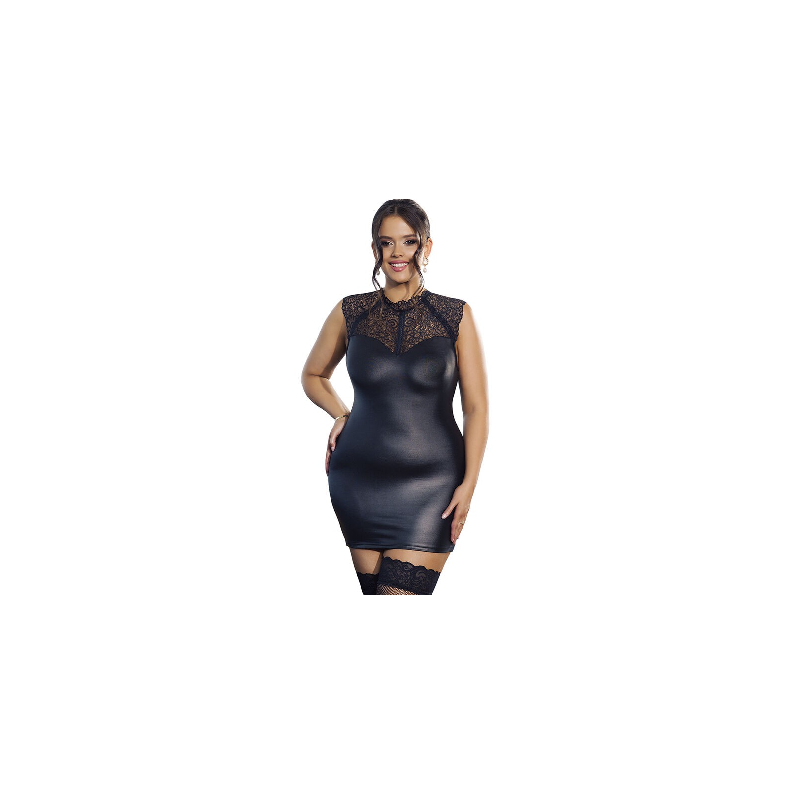 Subblime Sexy Leather Dress L/XL - Alluring Elegance