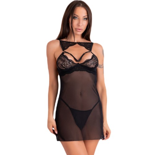 Livco Corsetti Krolina Chemise y Tanga - Lencería Elegante