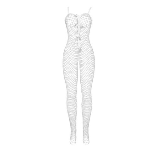 Subblime Bodystocking Crotchless Blanco