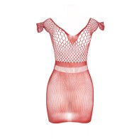 Sublime Short Crochet Fishnet Dress